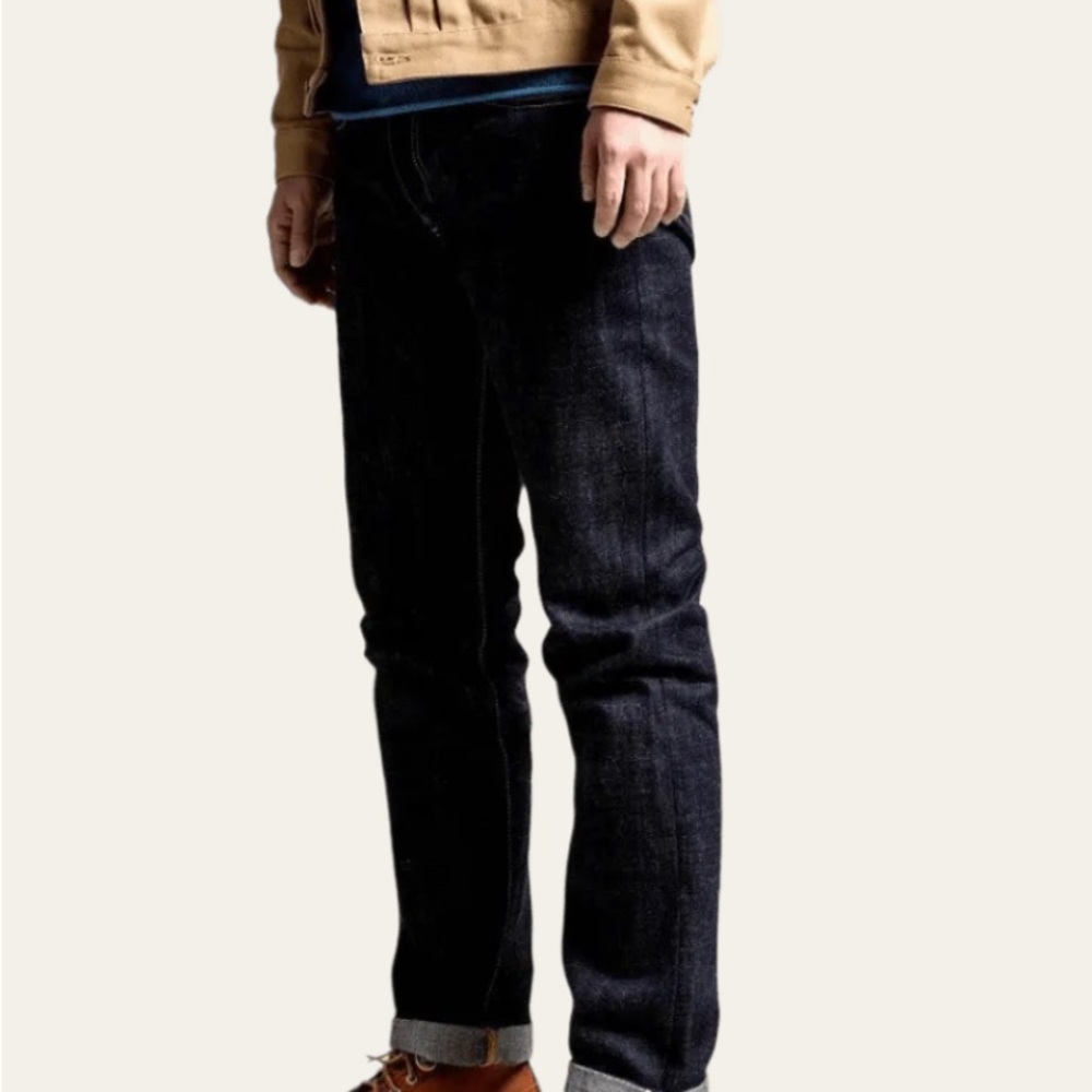 Slim Red Tornado Jeans - Picture 3 of 8